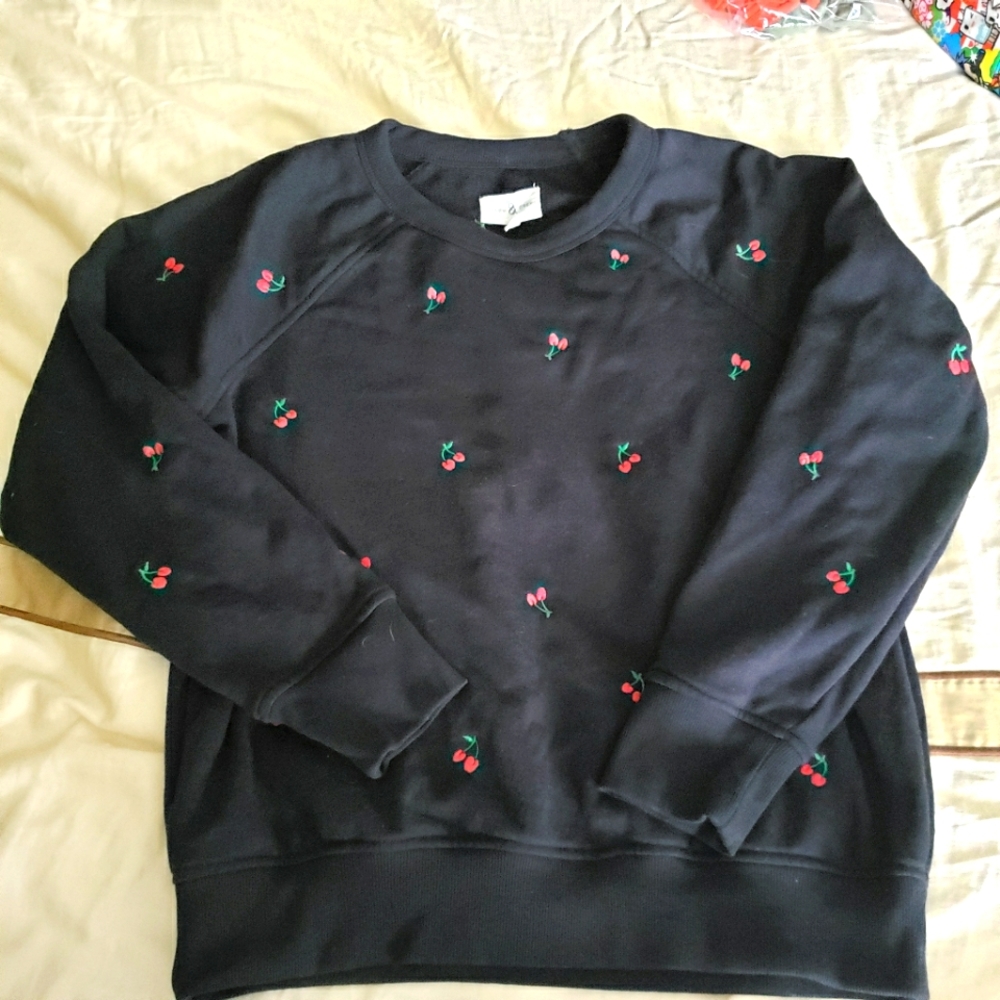 Lou & Grey Black Cherry Sweater